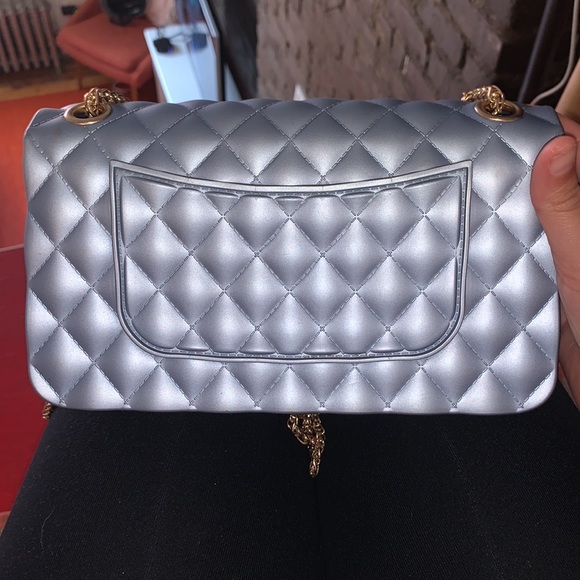 Bags Chanel Look Alike Blue Crossbody Chain Bag Poshmark